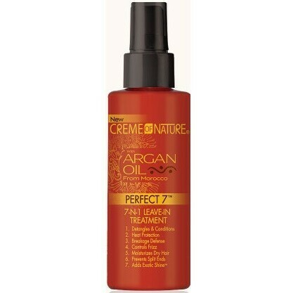 CREME OF NATURE ARGAN OIL PERFECT 7 7-N-1 LEAVE IN TREATMENT 4.23oz