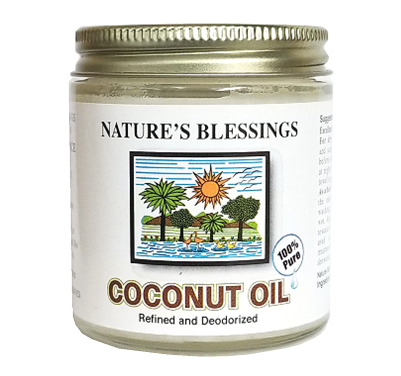 Nature&#39;s Blessings 100% Pure Coconut Oil 3.88oz