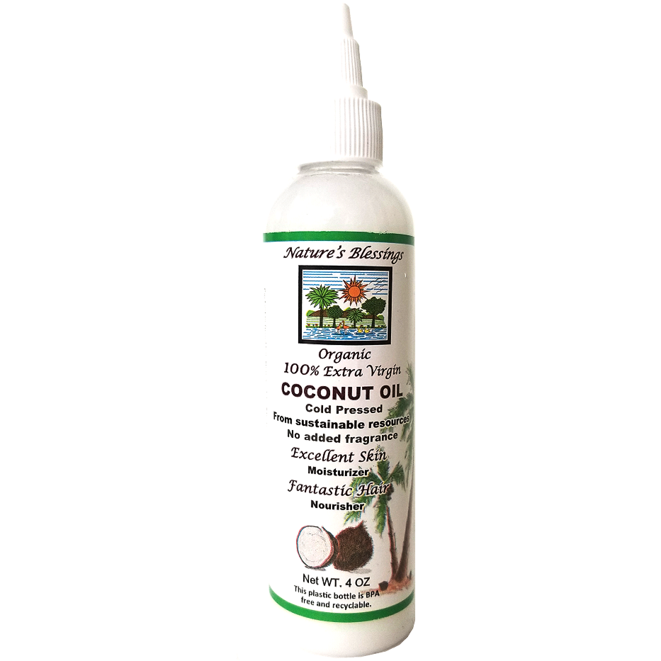 Nature&#39;s Blessings 100% Extra Virgin Coconut Oil 4oz