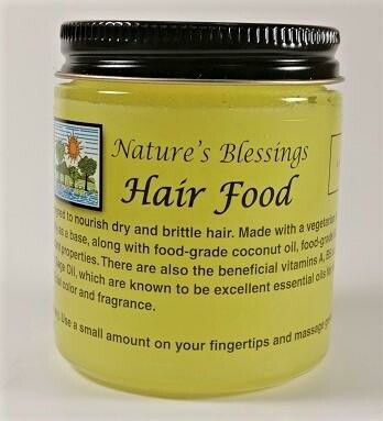 NATURE&#39;S BLESSINGS HAIR FOOD 4oz