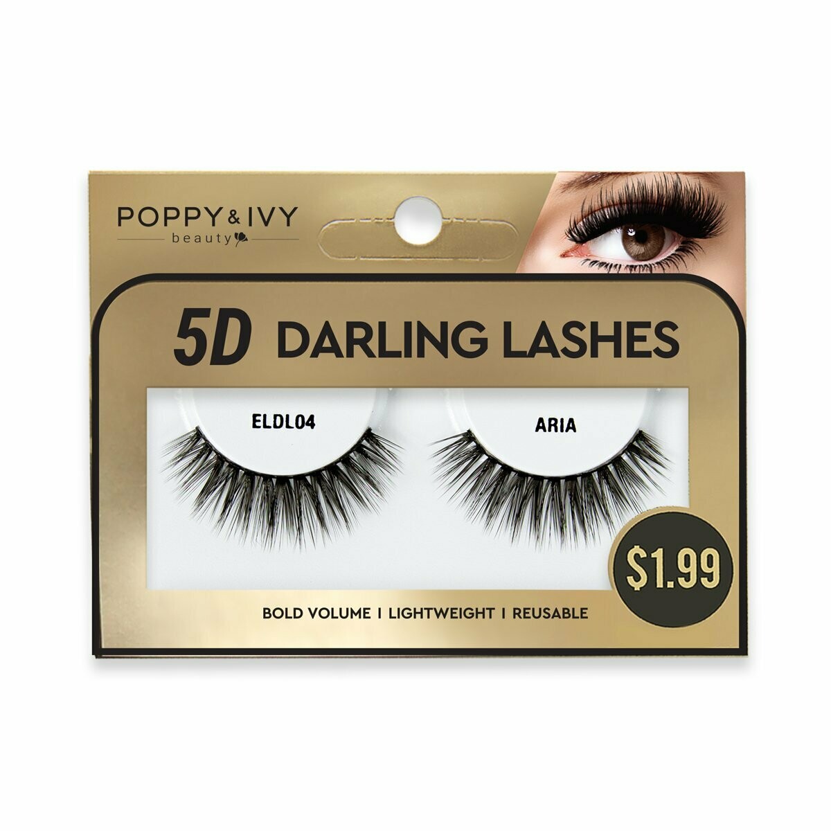 ABSOLUTE 5D DARLING LASHES ELDL04 - ARIA