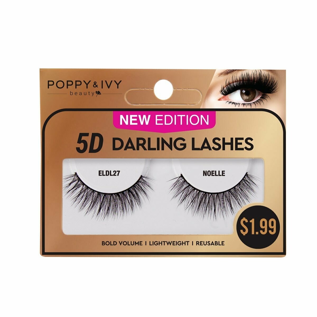 ABSOLUTE 5D DARLING LASHES ELDL27 - NOELLE