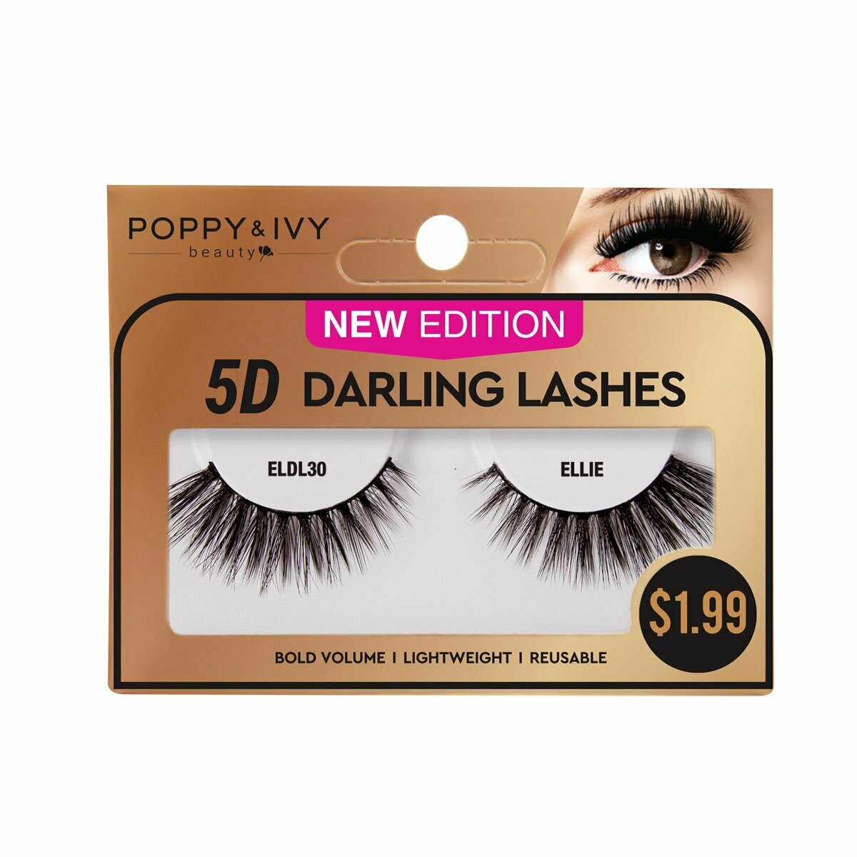 ABSOLUTE 5D DARLING LASHES ELDL30 - ELLIE