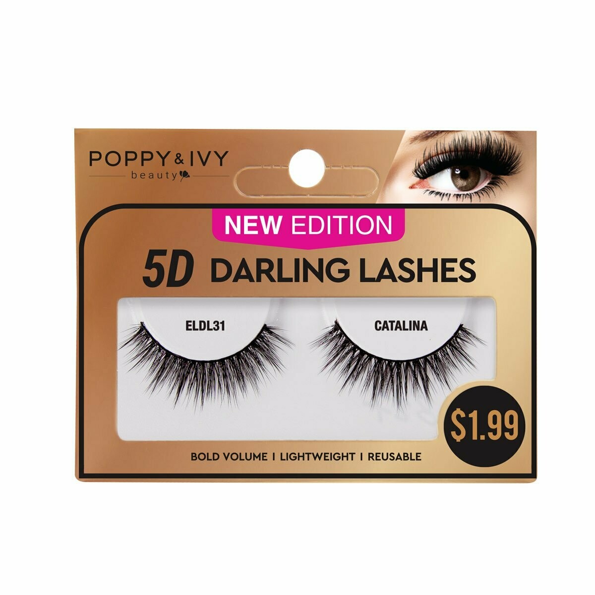 ABSOLUTE 5D DARLING LASHES ELDL31 - CATALINA