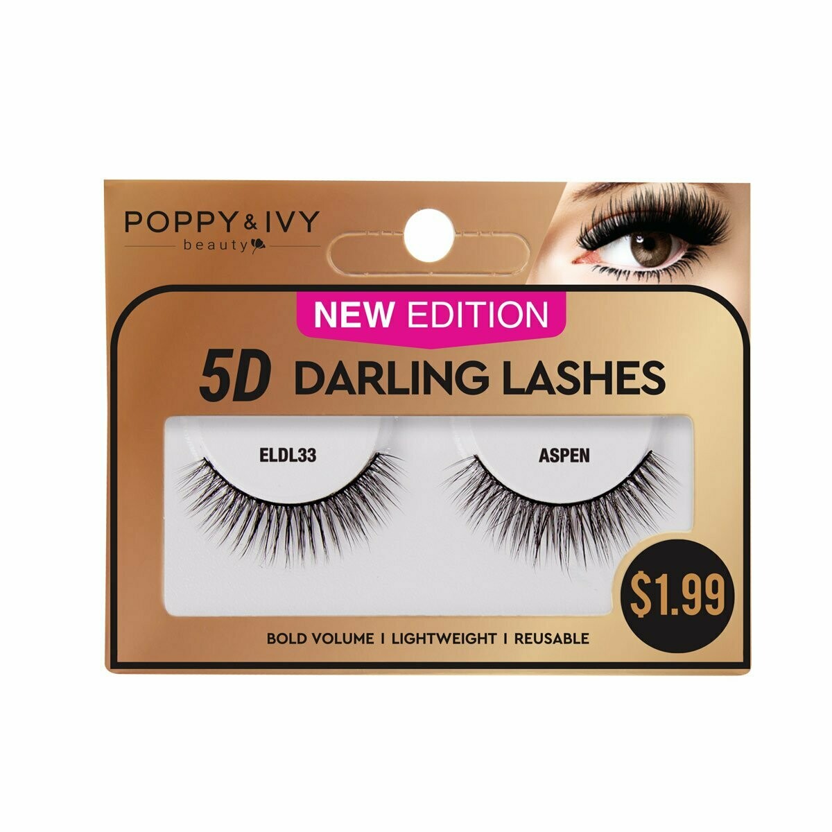 ABSOLUTE 5D DARLING LASHES ELDL33 - ASPEN