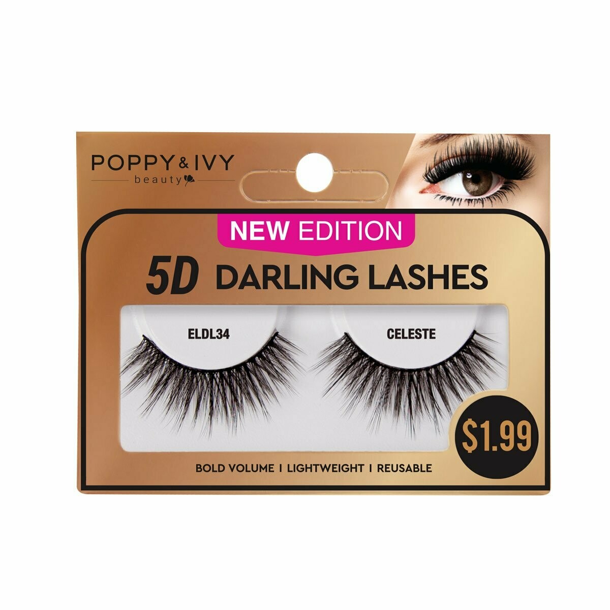 ABSOLUTE 5D DARLING LASHES ELDL34 - CELESTE