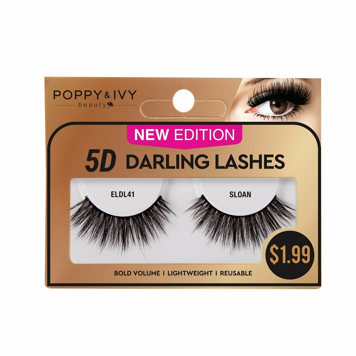 ABSOLUTE 5D DARLING LASHES ELDL41 - SLOAN