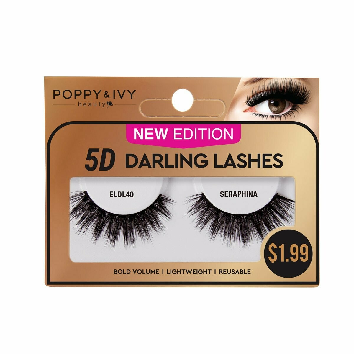 ABSOLUTE 5D DARLING LASHES ELDL40 - SERAPHINA