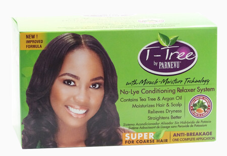 PARNEVU T-TREE NO LYE CONDITIONING RELAXER KIT SUPER