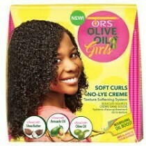ORS OLIVE OIL GIRLS SOFT NO LYE CREME TEXTURE SOFTENING SYSTEM - 1 COMPLETE APPLICATION