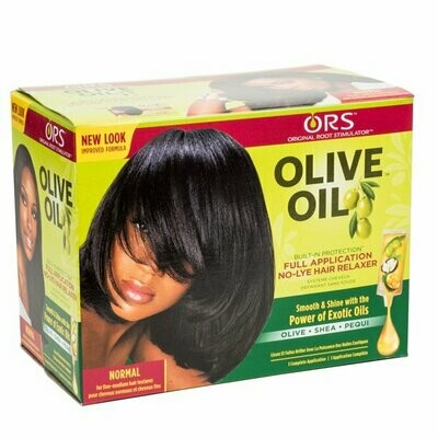 ORS Olive Oil Built-In Protection Full Application No-Lye Hair Relaxer Normal Strength - 1 Application