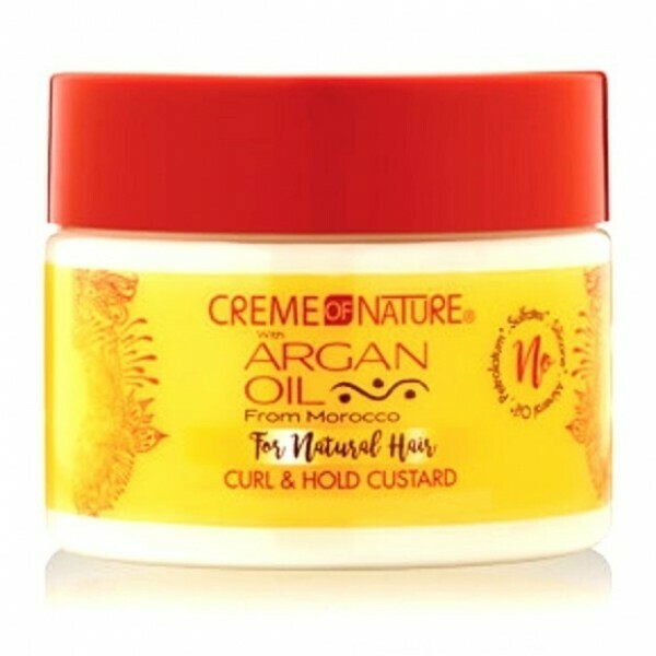 Creme of Nature Argan Oil For Natural Hair Curl &amp; Hold Custard 11.5oz