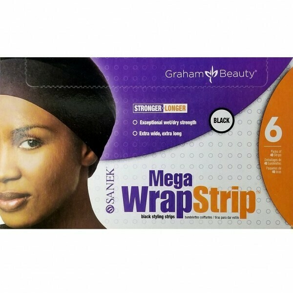 Graham Sanek Mega Wrap Strips Black - 240 Strips