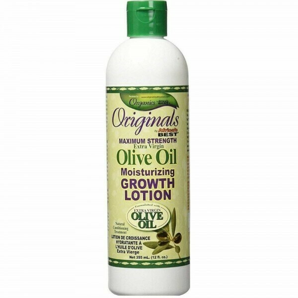 AFRICA&#39;S BEST ORIGINALS OLIVE OIL MOISTURIZING GROWTH LOTION 12oz