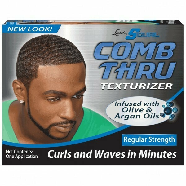 LUSTER&#39;S S-CURL COMB THRU TEXTURIZER KIT REGULAR - 1 APPLICATION
