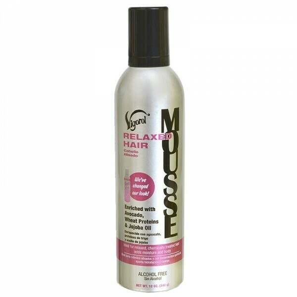 Vigorol Relaxed Hair Mousse 12oz