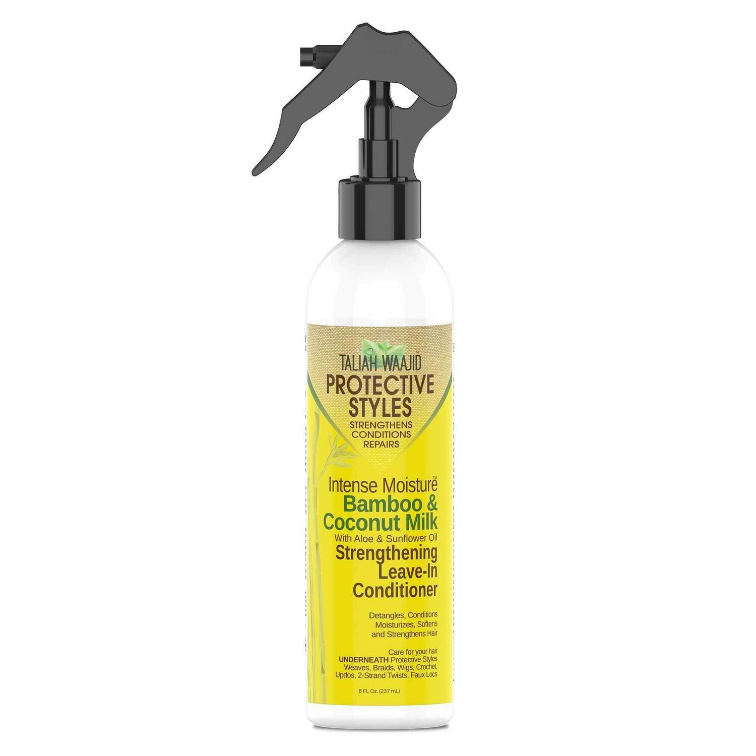 Taliah Waajid Protective Styles Intense Moisture Bamboo And Coconut Milk Strengthening Leave-in Conditioner 8oz