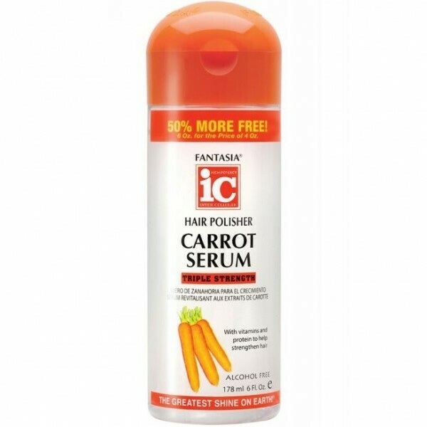 Fantasia IC Hair Polisher Carrot Growth Serum 6oz
