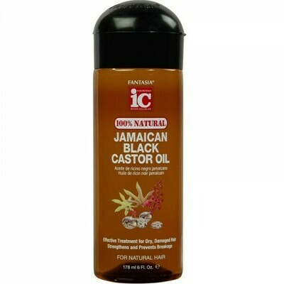 Fantasia IC 100% Natural Jamaican Black Castor Oil 6oz