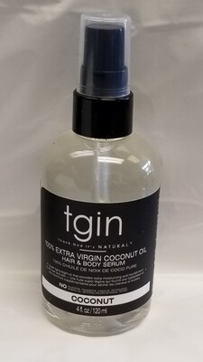 Tgin 100% Extra Virgin Coconut Oil Hair &amp; Body Serum 4oz