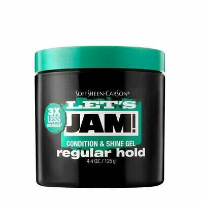 LET&#39;S JAM! CONDITION &amp; SHINE GEL - REGULAR HOLD 4.4oz