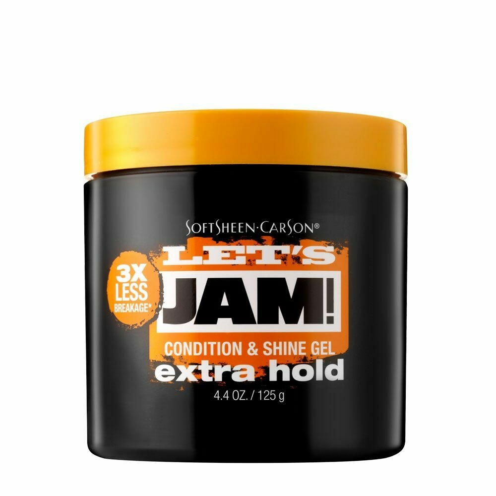 LET&#39;S JAM! CONDITION &amp; SHINE GEL - EXTRA HOLD 4.4oz