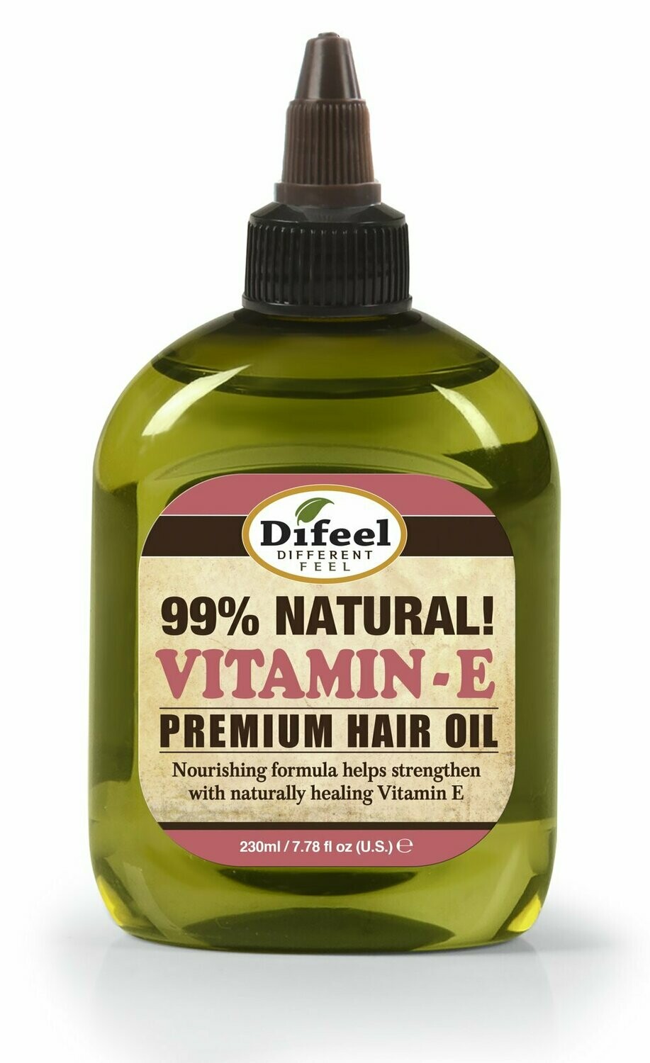Difeel Premium 99% Natural Hair Oil 2.5oz - Vitamin E Oil