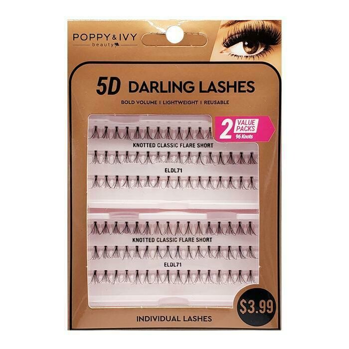 ABSOLUTE 5D DARLING INDIVIDUAL LASH #ELDL71 (2PC)