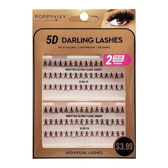 ABSOLUTE 5D DARLING INDIVIDUAL LASH #ELDL74 (2PC)