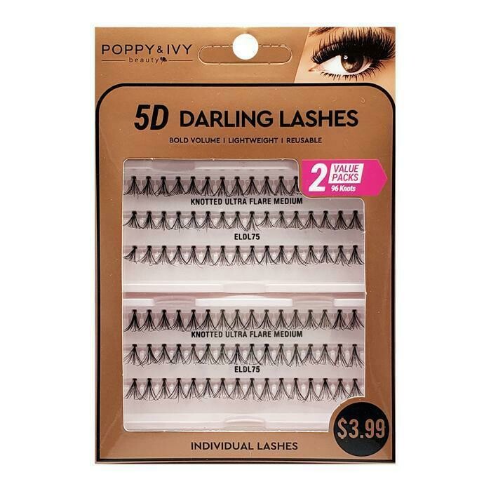 ABSOLUTE 5D DARLING INDIVIDUAL LASH #ELDL75 (2PC)