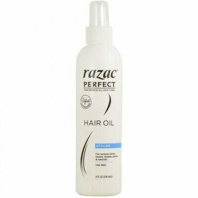Razac Perfect For Perms Hair Oil 8oz