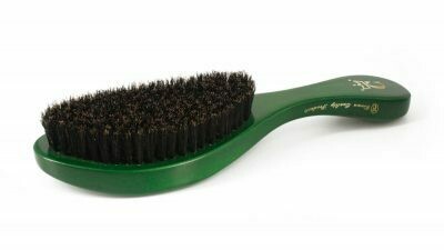 CROWN QUALITY 360 GOLD CROWN WAVE BRUSH MEDIUM-SOFT #777 - GREEN