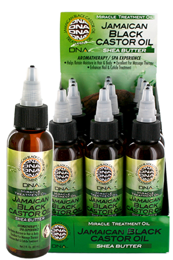 DNA JAMAICAN BLACK CASTOR OIL - SHEA BUTTER 4oz, SIZE: 2oz