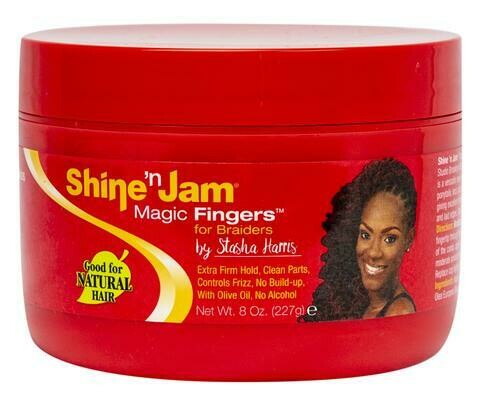 Ampro Shine &#39;n Jam Magic Fingers For Braiders 8oz