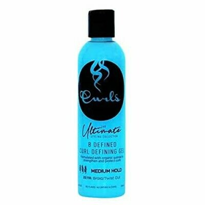 CURLS THE ULTIMATE STYLING COLLECTION B DEFINED CURL DEFINING GEL 8oz - MEDIUM HOLD
