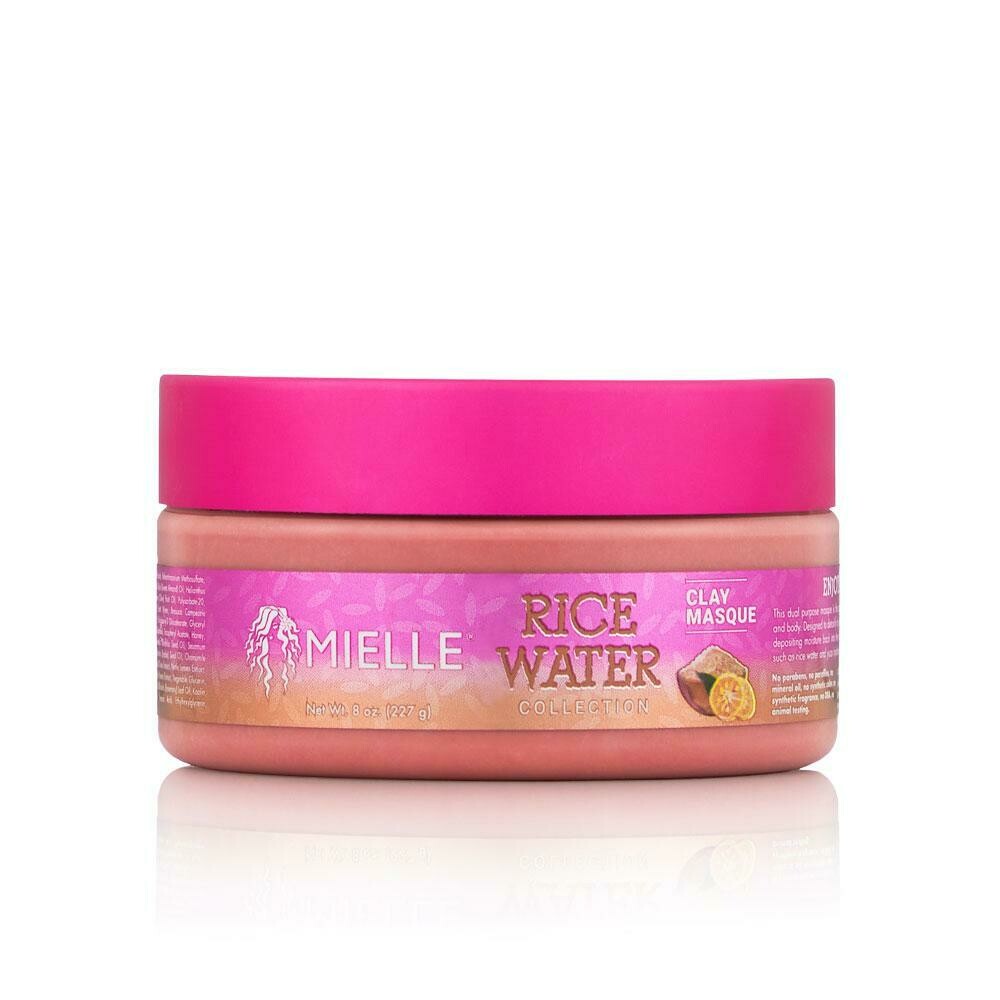 Mielle Rice Water &amp; Aloe Vera Clay Masque 8oz