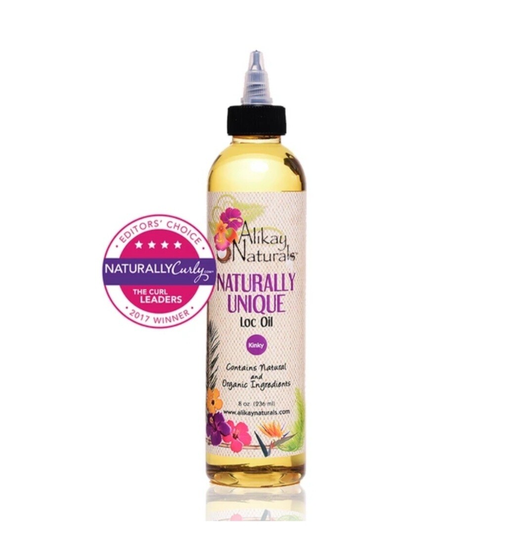 ALIKAY NATURALS NATURALLY UNIQUE LOC OIL 8oz