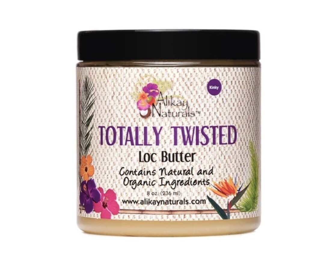 ALIKAY NATURALS TOTALLY TWISTED LOC BUTTER 8oz