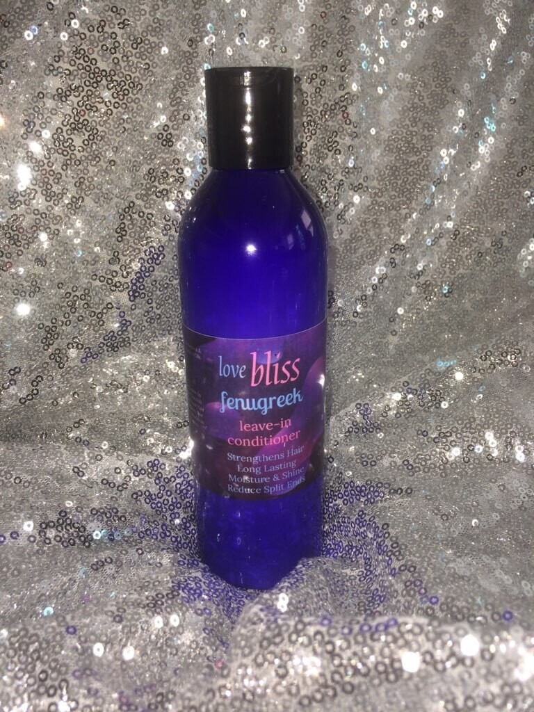 LOVE BLISS FENUGREEK LEAVE-IN CONDITIONER (100% ORGANIC) 8oz
