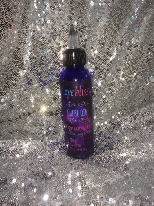 LOVE BLISS CHEBE OIL (100% ORGANIC) 4oz
