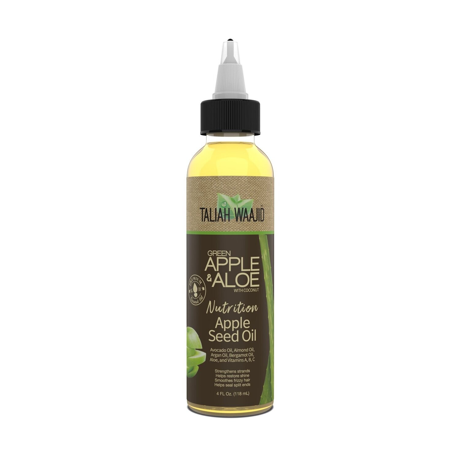Taliah Waajid Green Apple &amp; Aloe Nutrition Apple Seed Oil 4oz