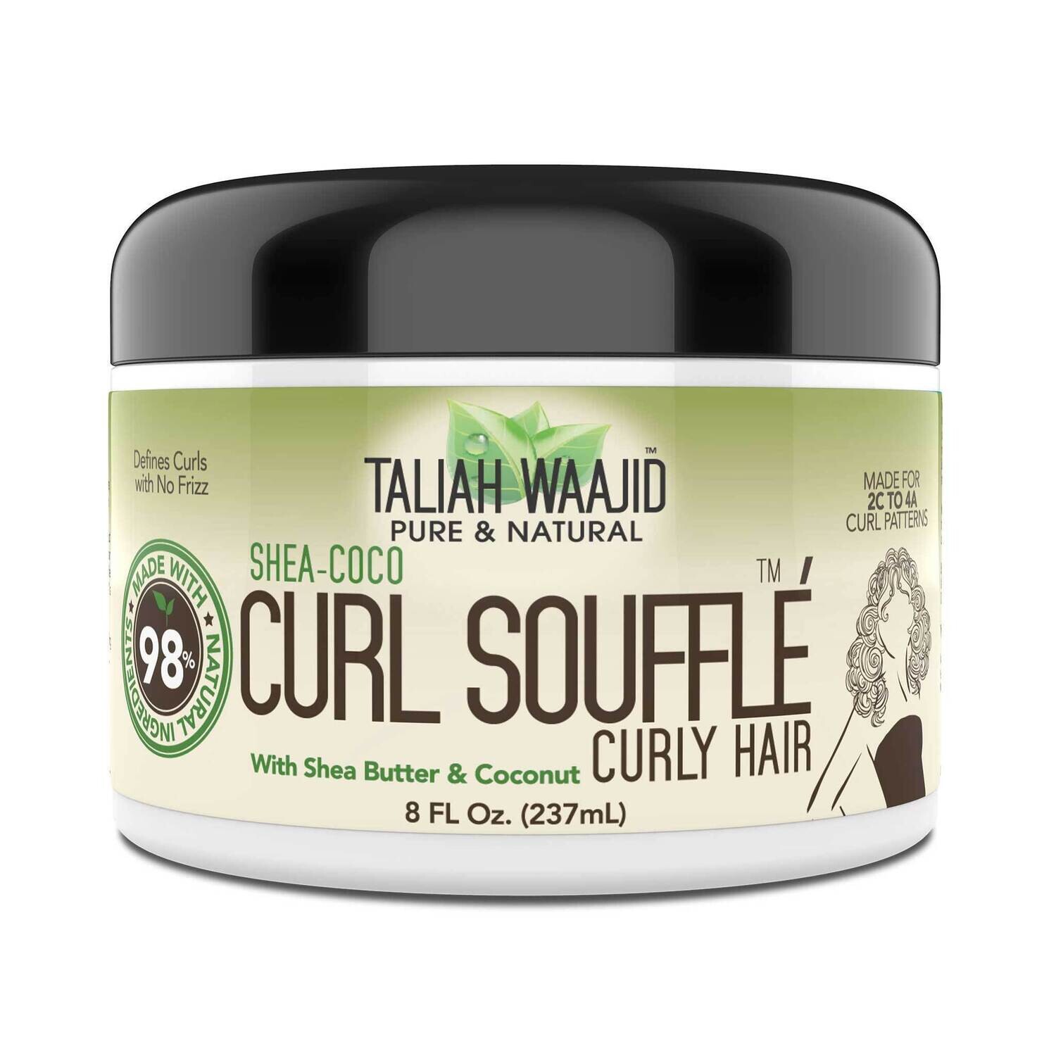 TALIAH WAAJID PURE &amp; NATURAL SHEA-COCO CURL SOUFFLE 8oz