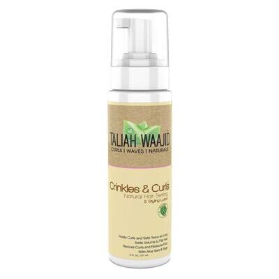 Taliah Waajid Curls,Waves &amp; Naturals Crinkles &amp; Curls Hair Setting &amp; Styling Lotion 8oz