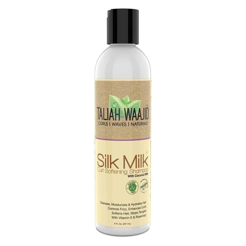 TALIAH WAAJID CURLS,WAVES &amp; NATURALS SILK MILK CURL SOFTENING SHAMPOO 8oz