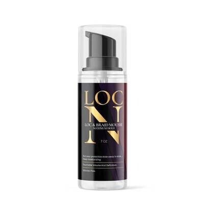 Loc N Loc & Braid Mousse 8oz - Maximum Hold