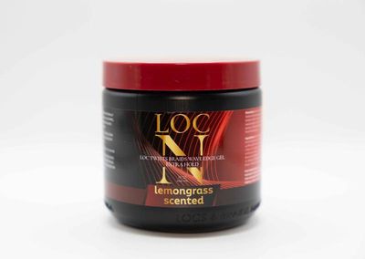 Loc N Loc Twists Braids Wave Edge Gel Extra Hold 16oz - Lemongrass 