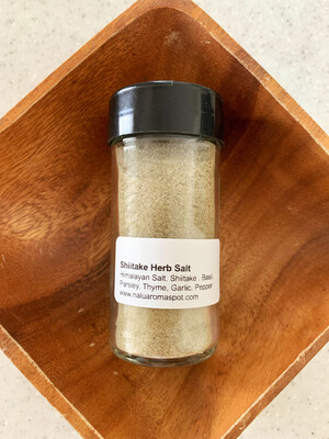 Shiitake Herb Salt With Spice Bottle