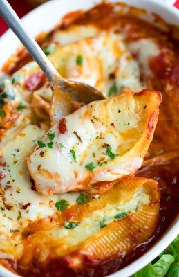 Baked Stuffed Shells by the Each