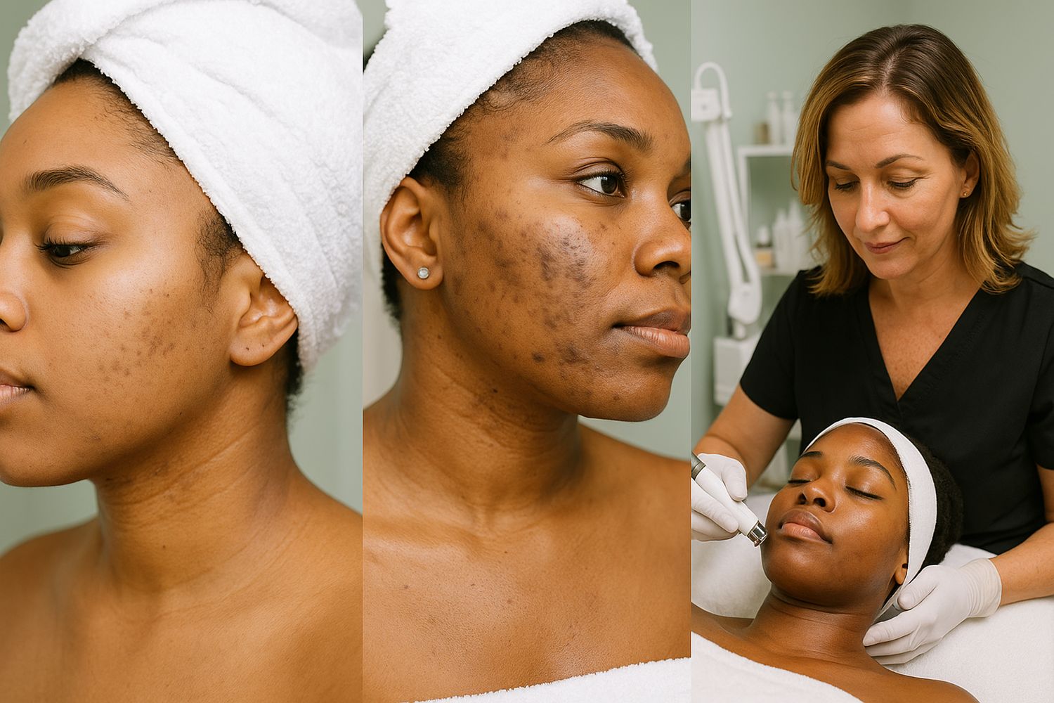 Laser Hair Removal — Chin &amp; Beard Growth (Black Skin)