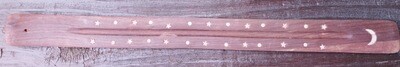 18&quot; Wooden Ash Catcher *Faux Ivory Inlay* for 19 inch Jumbo Biggie Sticks